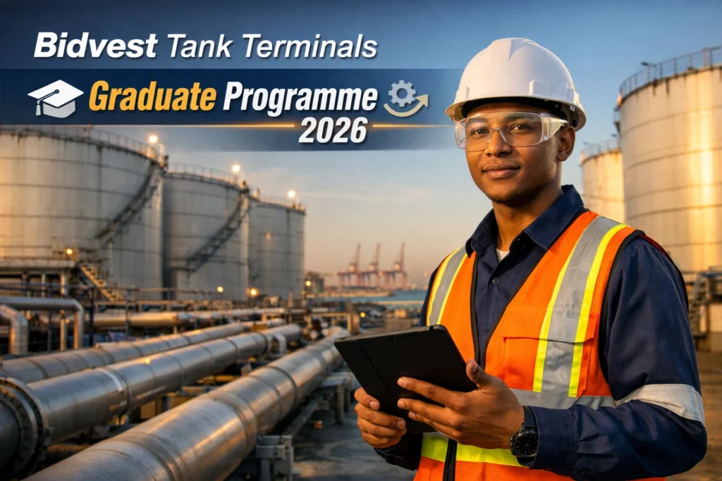 Bidvest Tank Terminals Graduate Programme 2026