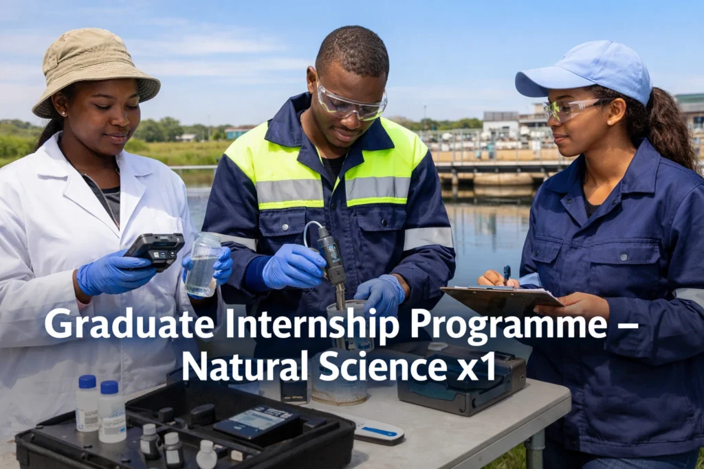 Graduate Internship Programme – Natural Science x1