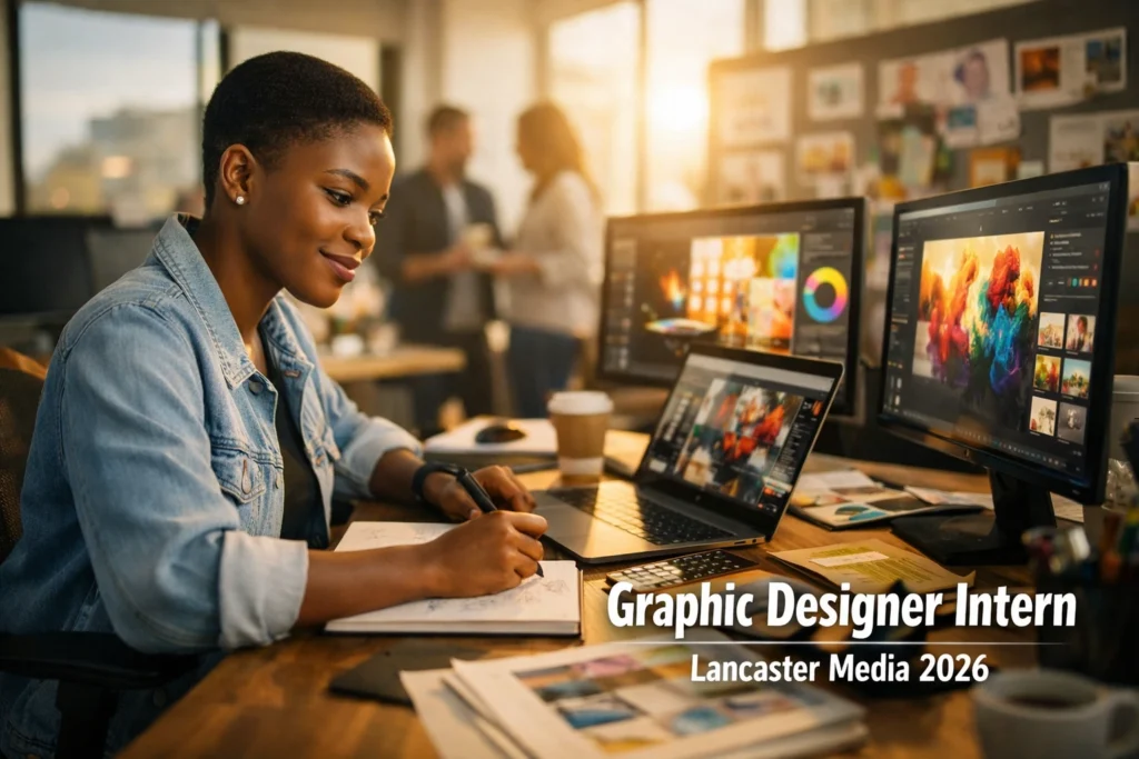 Graphic Designer Intern Lancaster Media 2026