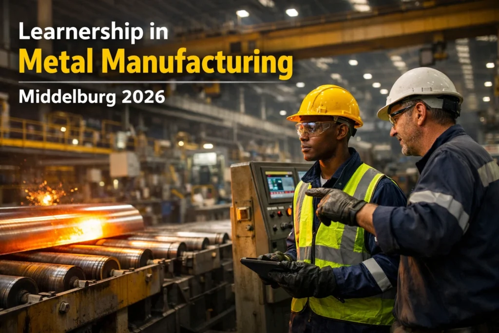 Learnership in Metal Manufacturing Middelburg 2026