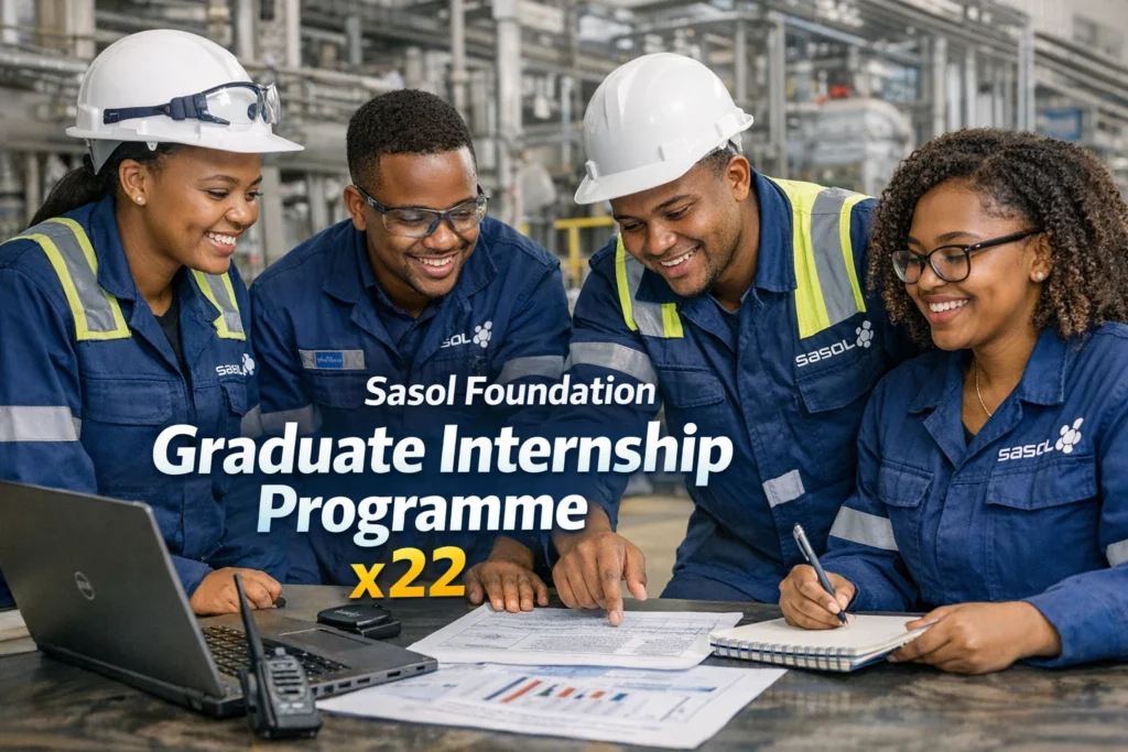 Sasol Foundation Graduate Internship Programme