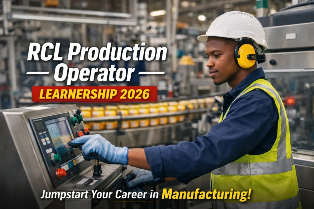 RCL Production Operator Learnership