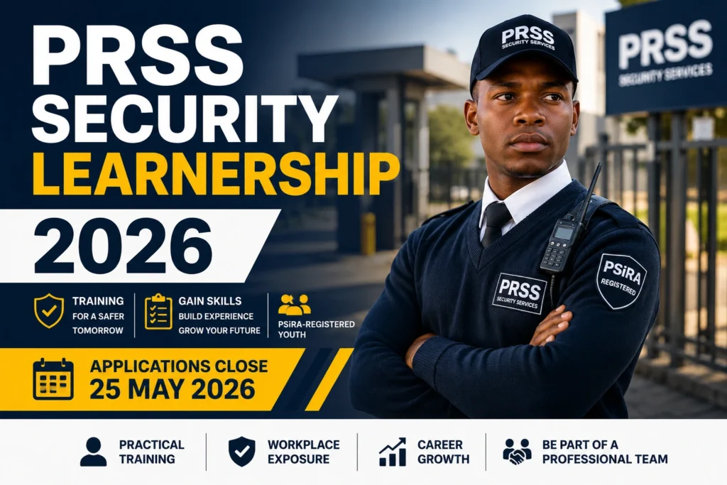 PRSS Security Learnership 2026