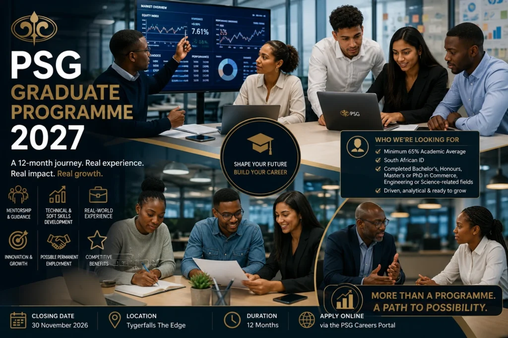 PSG Graduate Programme 2027
