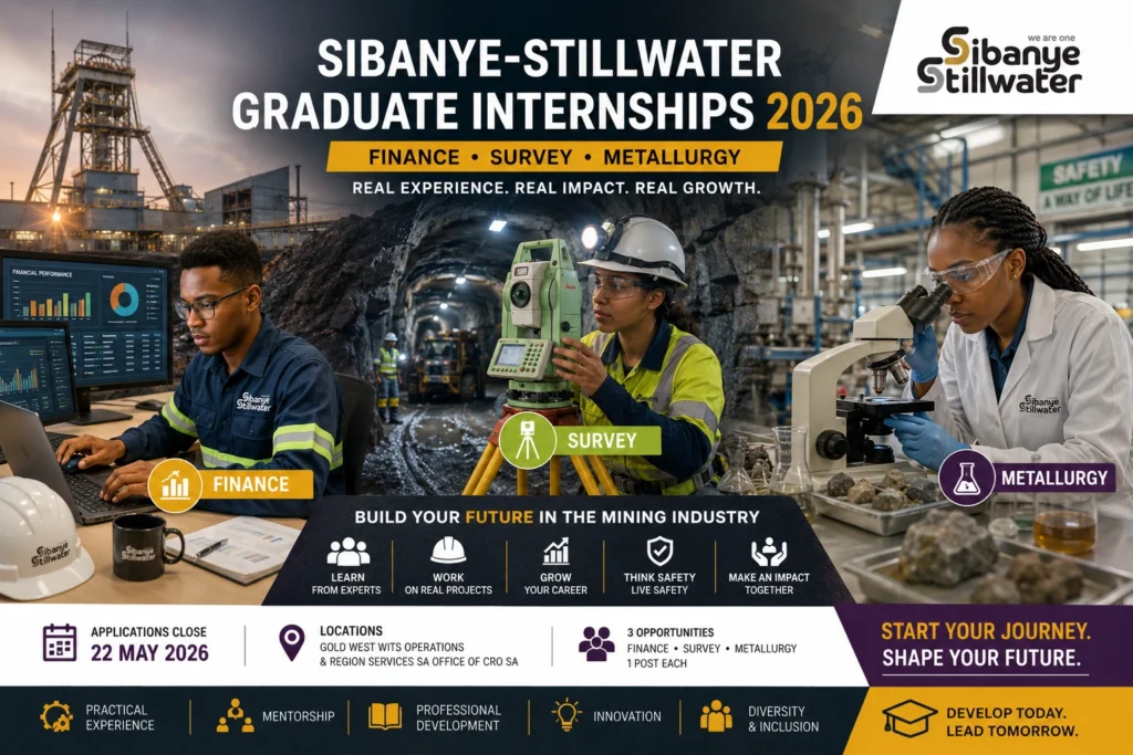 Sibanye-Stillwater Graduate Internships