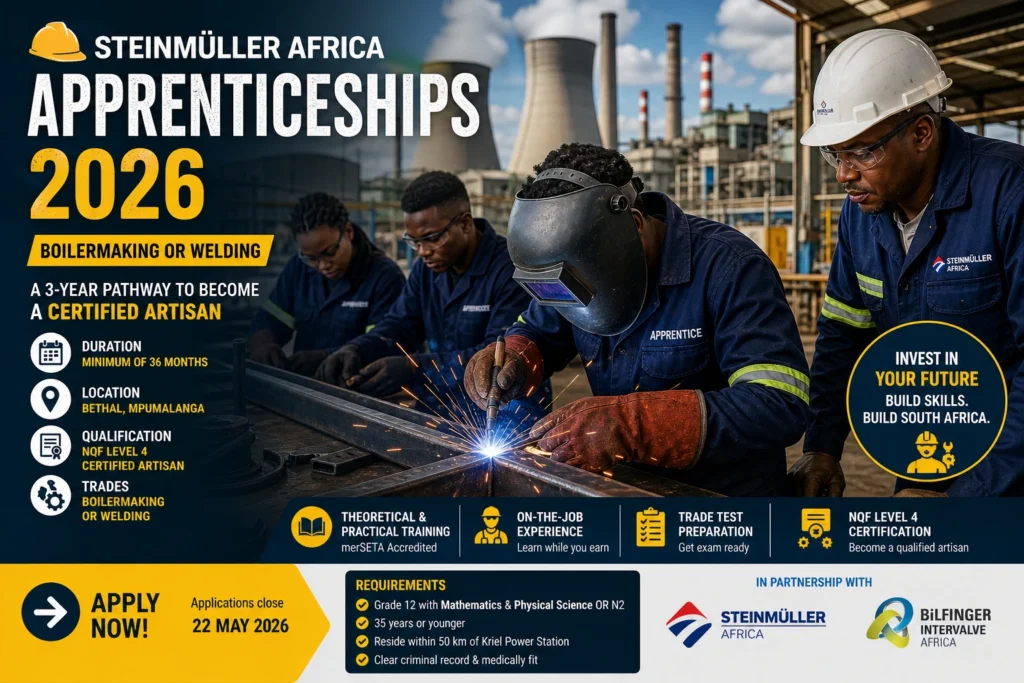 Steinmüller Africa Apprenticeships 2026