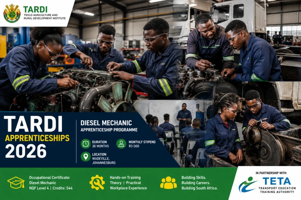 TARDI Apprenticeships 2026