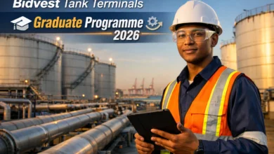 Bidvest Tank Terminals Graduate Programme 2026