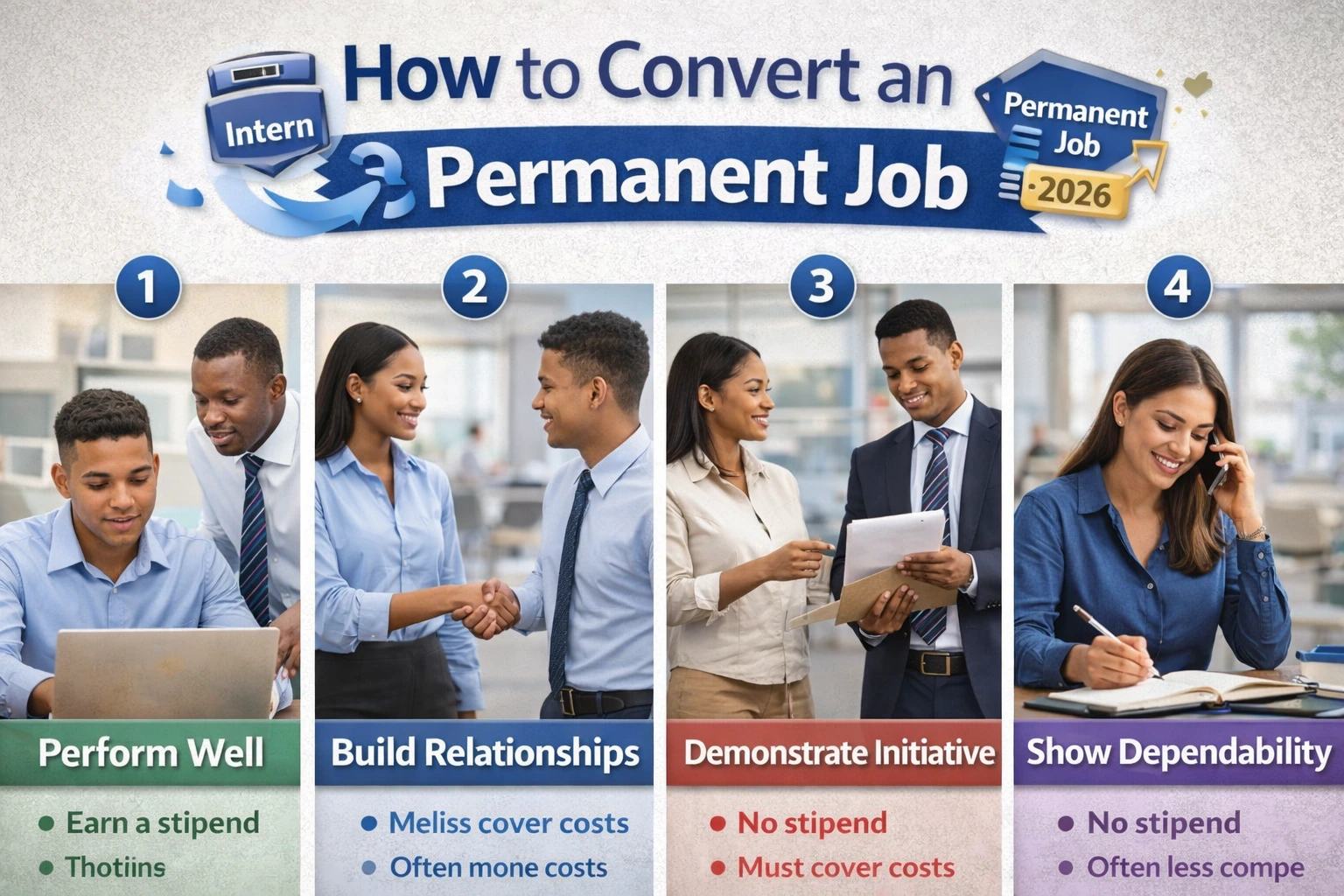 Convert an Internship Into a Permanent Job