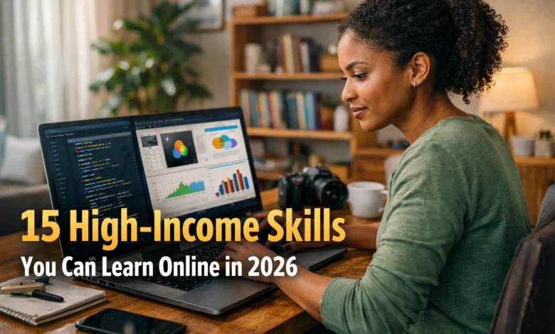 High-Income Skills You Can Learn Online in 2026