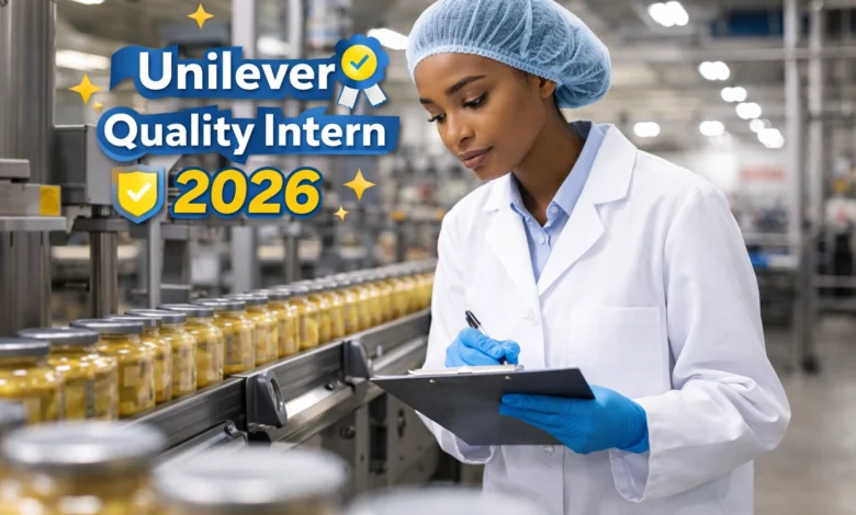 Unilever Quality Intern 2026