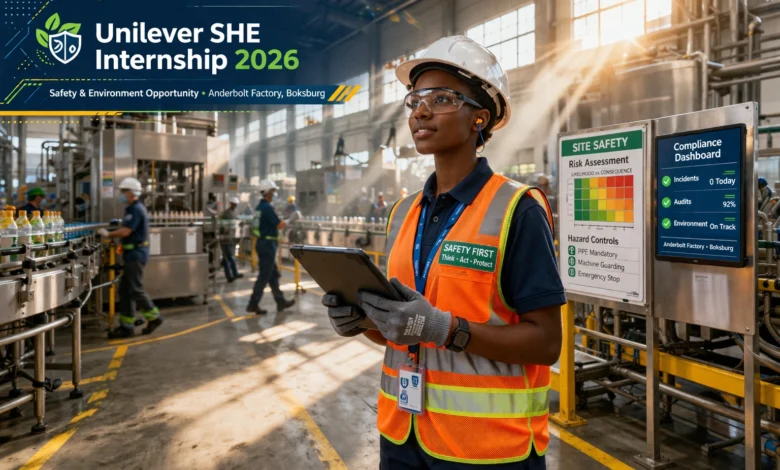 Unilever SHE Internship 2026