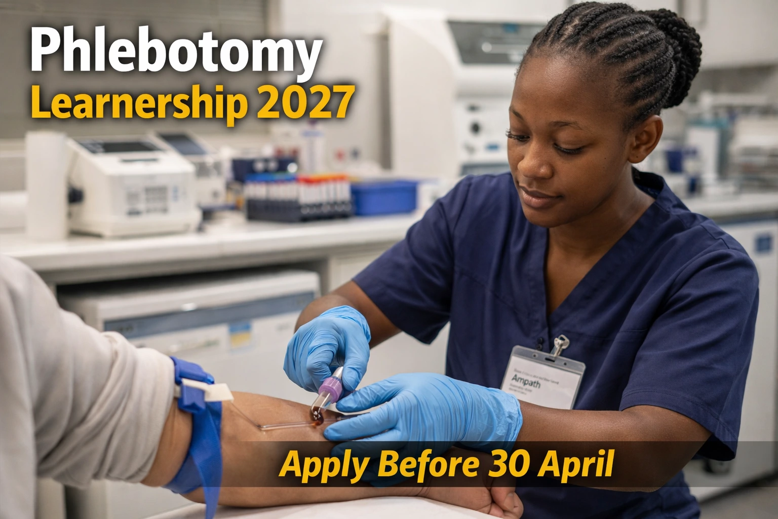 AMPATH Phlebotomy Technician Learnership