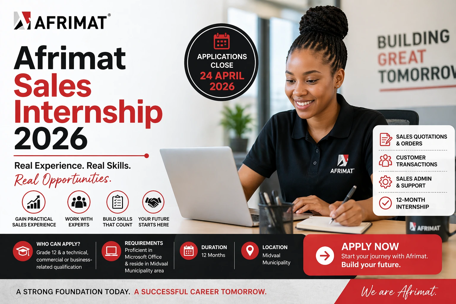 Afrimat Sales Internship 2026