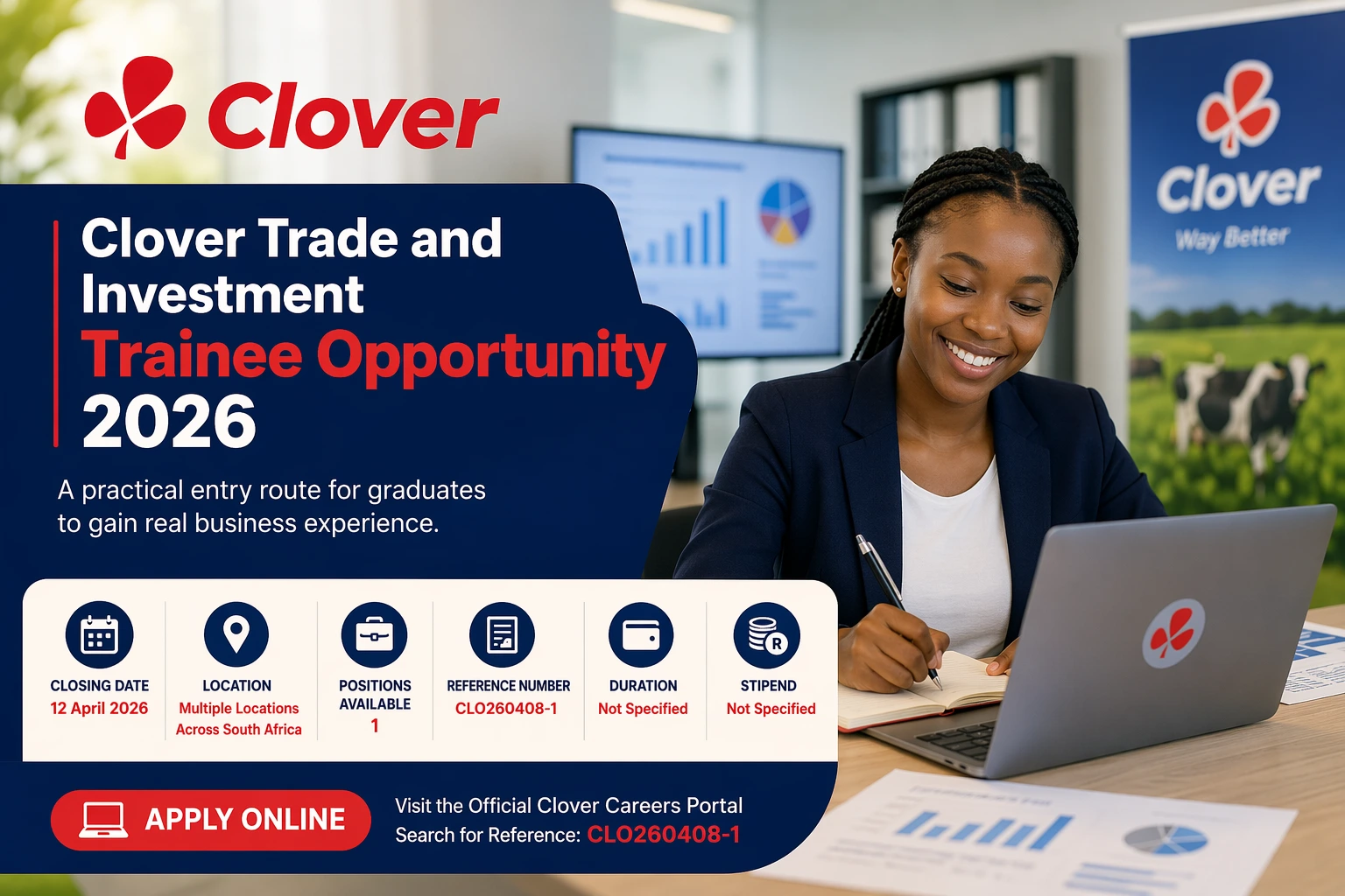 Clover Trade and Investment Trainee Opportunity 2026