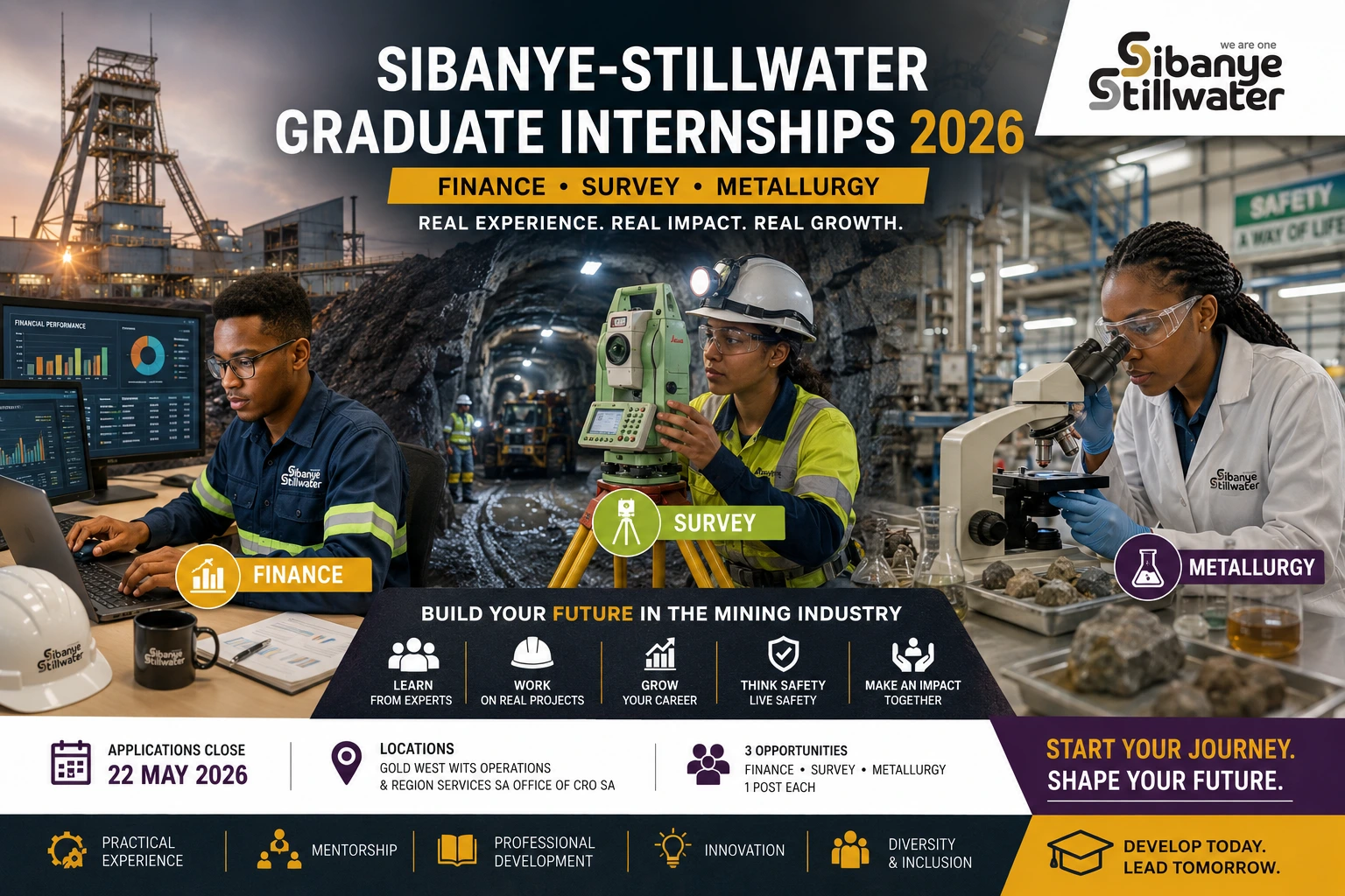 Sibanye-Stillwater Graduate Internships