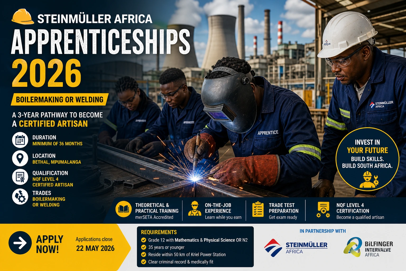 Steinmüller Africa Apprenticeships 2026