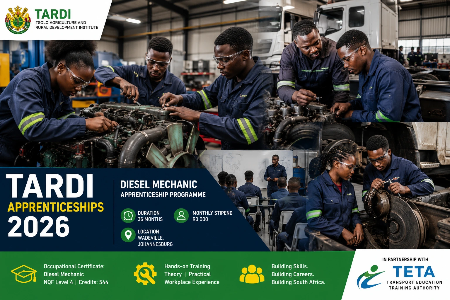 TARDI Apprenticeships 2026