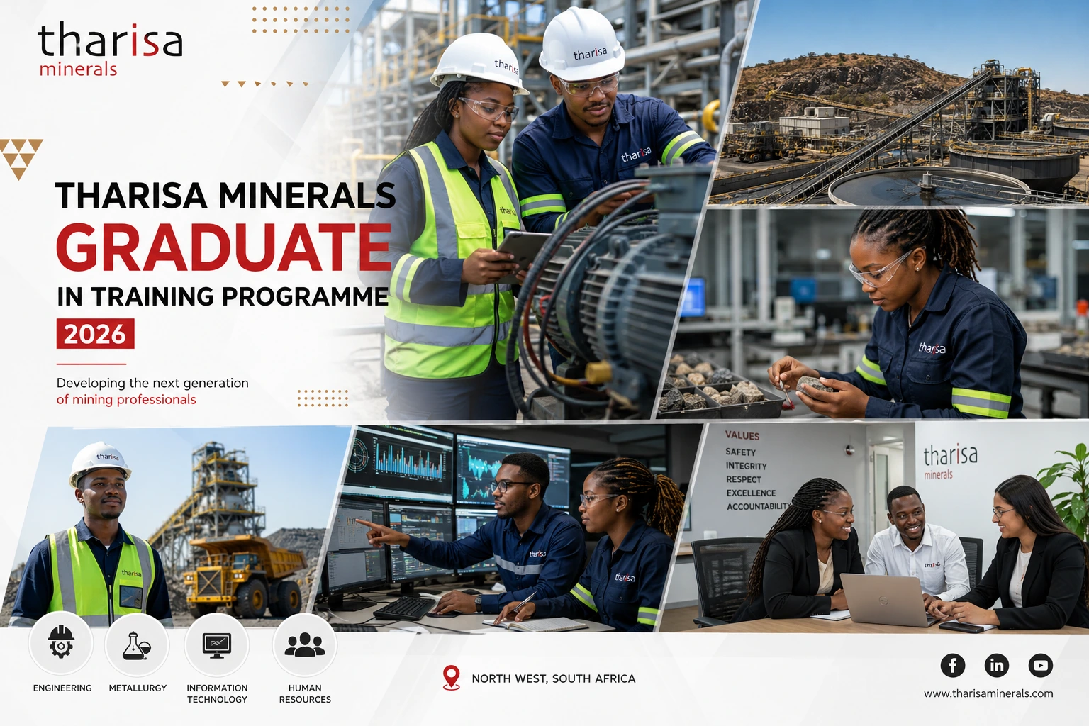 Tharisa Minerals Graduate In Training Programme